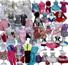 Vintage Barbie Clothes Lot 60+ Dresses Wedding Tagged 80s 90s Mix