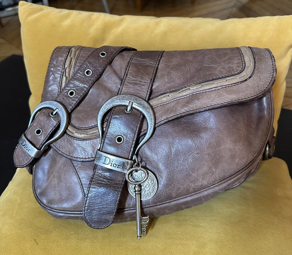 Christian Dior Gaucho Double Saddle bag - Collector Feb. 2006 (John Galliano) - Photo 1/4