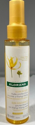 Klorane Sun Radiance Protective Oil with Ylang-Ylang Wax, 3.3 oz.