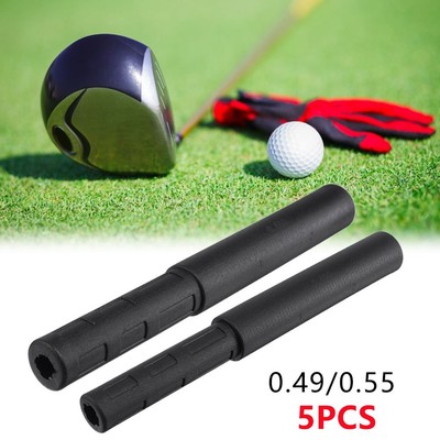 5 * Golf Club Shaft Erweiterung Extender Rods Für Graphite Holz Irons Neu