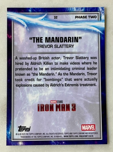 2025 Topps Marvel Studios Chrome Pick Your Own Card And Complete Your Set #1-200 - 第 39/241 張圖片