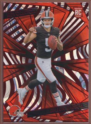 Dillon Gabriel RC #222 2025 Panini Revolution Red Swirl-Browns-0271