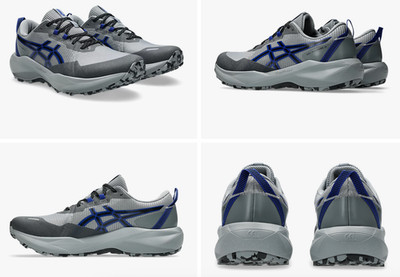 NEW Men's Asics Gel Venture 11 Trail Terrain Shoes Sonoma 411 Scram Gravel Blue