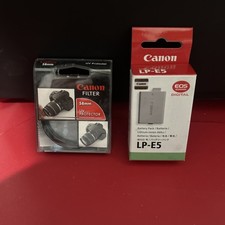 OEM Canon LP-E5 Li-Ion Battery Pack Genuine N...
