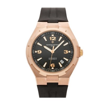 Vacheron Constantin Overseas Rose Gold Auto 42mm Rubber Strap 47040/000R-9666