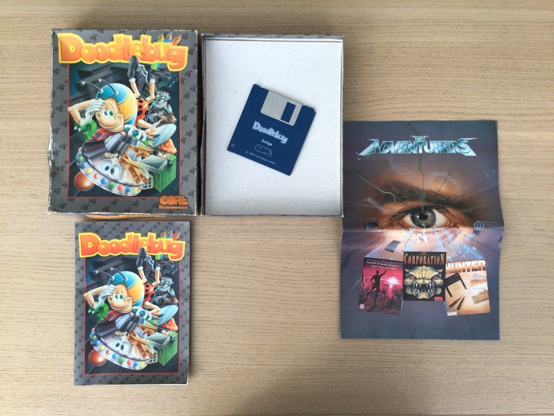 Doodle Bug by Core Design For Commodore Amiga - Tested & Working