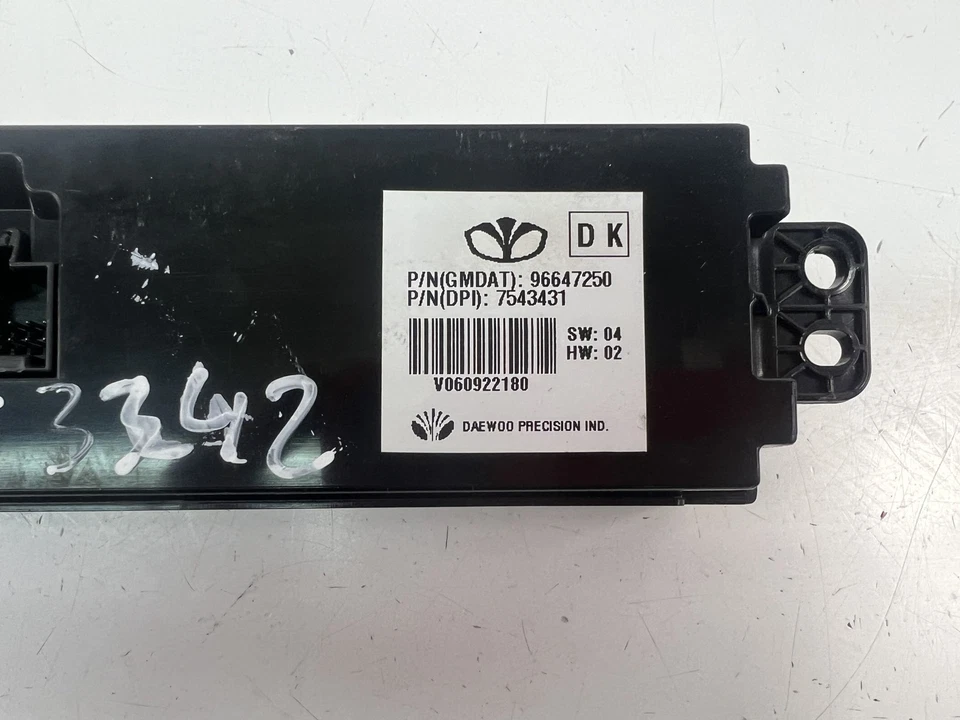 Schermo display info CHEVROLET EPICA KL1 96647250 28293937 - Immagine 3 di 4