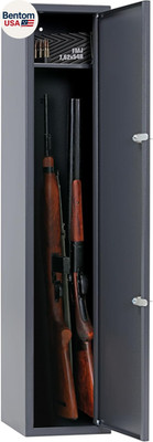 Buffalo 1015 Gun Rifle Shotgun Metal Small Security Cabinet Safe Storage with Se