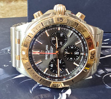 Breitling Chronomat 42mm UB0134 Rose Gold & Stainless Steel Men's Watch w/ Box 2