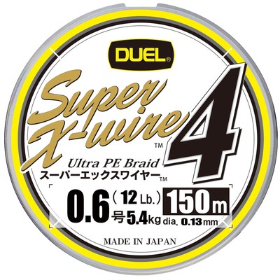 Duel Pe Fishing Line Super X Wire 4 [Fishing Line, Fishing Tackle, High Strengt_