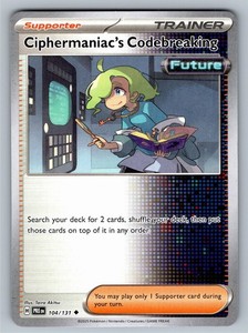 Ciphermaniac's Codebreaking 104/131 Prismatic Evolutions