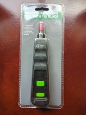 Commercial Electric Impact Punch Down Tool with 110 Blade