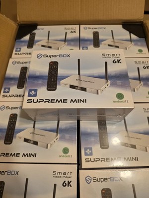 Newest version SuperBox - Supreme Mini - Android TV - S7 Interface - Backlit