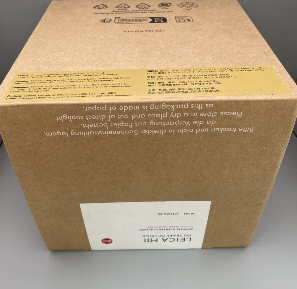 Leica 20243 - M11 Body glossy black "Wetzlar -100 Years of Leica brandnew" - RAR - Bild 4 von 4