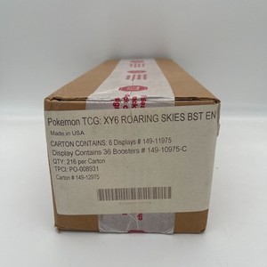 roaring skies booster box price Pokemon XY6 the Pokmon TCG Pokemon XY6 Roaring Skies Booster