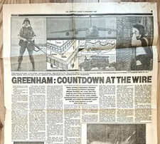 Greenham Common Womens Protest. Observer 1983 Historic feature/photos + Lebanon