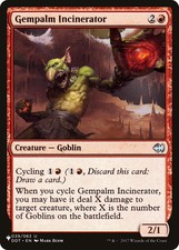 Gempalm Incinerator [The List] Lightly Played