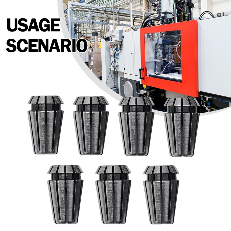 High Performance ER11 ER16 ER20 ER25 ER32 ER40 Collet Set for Precision Work - Image 3 of 4