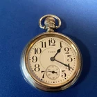 ANTIQUE ELGIN "B.W.RAYMOND" 19j OPEN FACE 18s RAILROAD POCKET WATCH