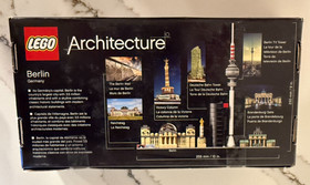 LEGO Architecture 21027 Berlin Skyline Collection NEW SEALED Unopened Retired