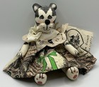 Home Sweet Home Crafts-Handmade Primitive Style 8”Cat Wearing Cat Dress.Vintage — photo 1