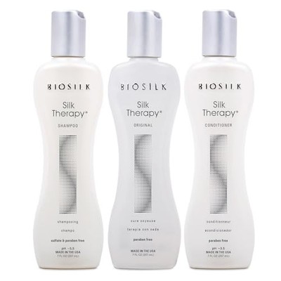 BioSilk Revive Your Locks Kit shampoo, conditioner, and silk therapy 7 fl oz