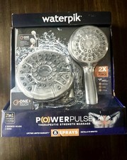 Waterpik 8-Spray Dual Shower Head and Handheld Shower Head In Chrome