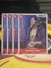Nefeltari Cobra Playset - OP13-011 x4 - Carrying On His Will - One Piece TCG