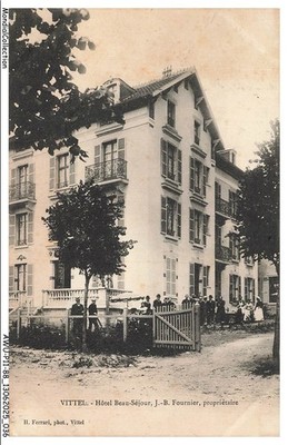 AWUP11-0748-88 - VITTEL - Hotel Beau Séjour - J-B Fournier - Eigentümer