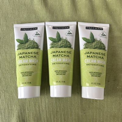 Freeman Japanese Matcha Detoxifying Cream Mask 6 fl oz (3 Pack)