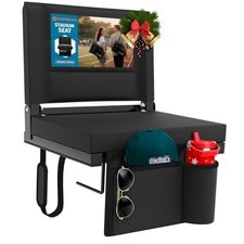 Stadium Seats with Back Support - Bleacher Chair with Back and Cushion, 1pc