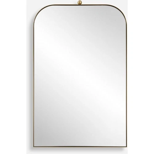 Uttermost 08185 Cassidy 33 X 21 inch Plated Brass Mirror - Picture 1 of 6
