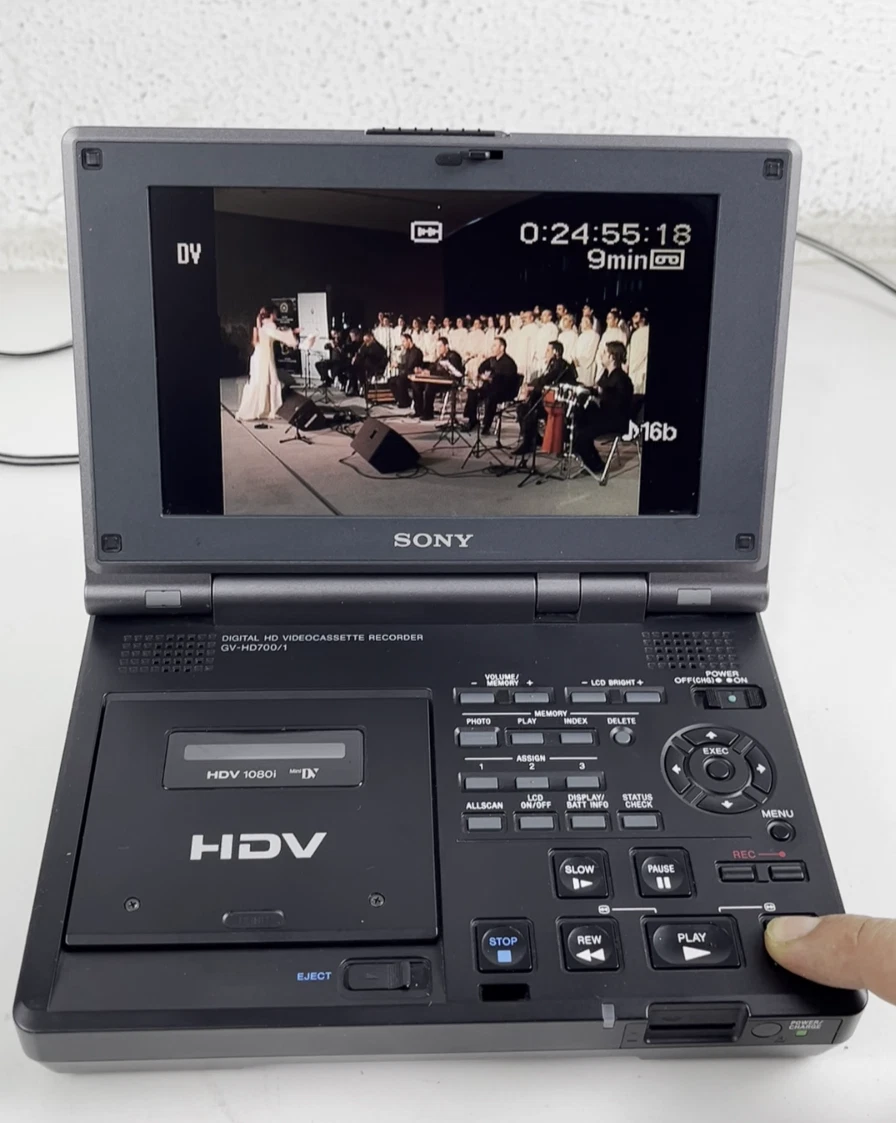 SONY HDV-1080 デジタルHDビデオカセットレコーダー Sony DV: MiniDV HDV Video Recorders & Players for sale | eBay