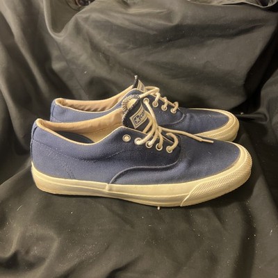 VTG Men's 1970s Converse Blue Canvas Shoes Made In USA size 9.5 | eBay
