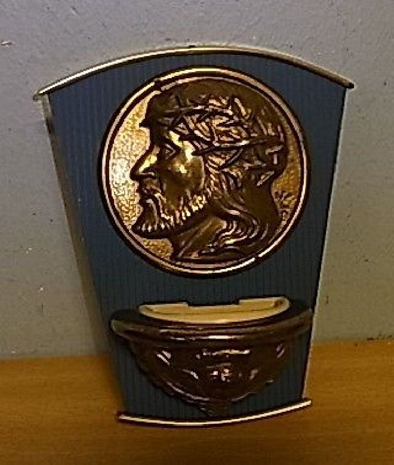 ヴィンテージ　聖水盤　ドイツ製　holy water font Vintage German Holy Water Font #CI2 | eBay