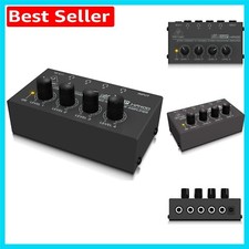 MICROAMP Ultra-Compact 4 Channel Stereo Headphone Amplifier for Audiophiles
