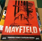 CLEVELAND BROWNS POSTERS 7 Baker Mayfield Clay Matthews Landry Myles Garrett  — photo 6