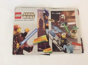 Lego Star Wars 7143 Jedi Starfighter * Instruction Manual Only