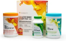 Healthy Body Start Pak 2.0 | Complete All-In-One Nutrition | 60 Minerals, 16 ...