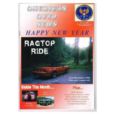 American Auto News Magazine January 2006 mbox2605 Rag Top Ride  Sean Brereton's