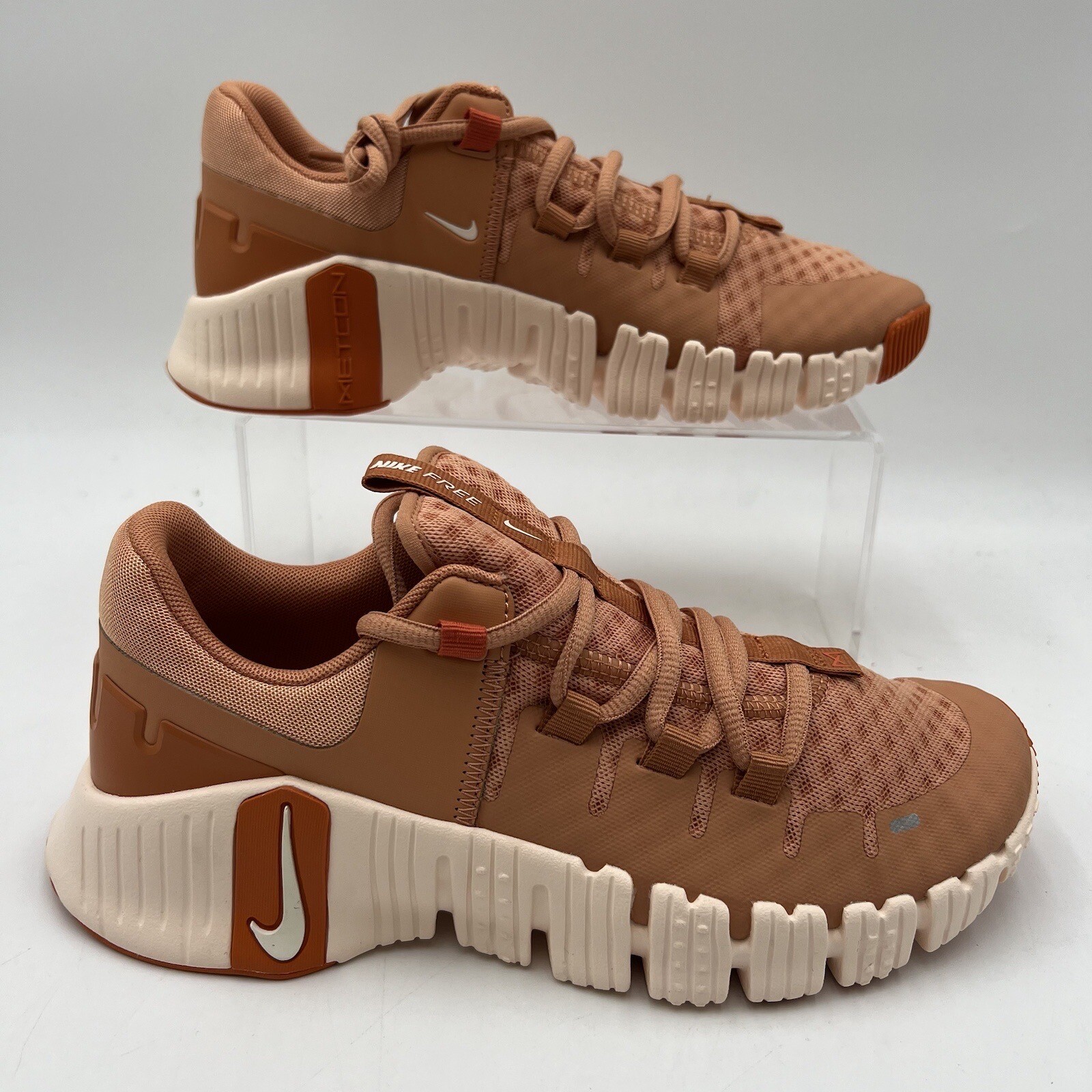 Nike Women's Free Metcon Amber Brown Orange Training Gym Shoe