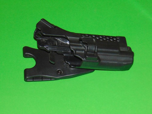 BLACKHAWK SERPA Level 3 Basket Weave Duty Holster 44H500BW-R Glock w/Xiphos NIP - Picture 8 of 11