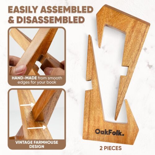 Cook Book Stand for Kitchen Counter - Recipe Cookbook Holder Stand for Kitche... - Picture 3 of 7