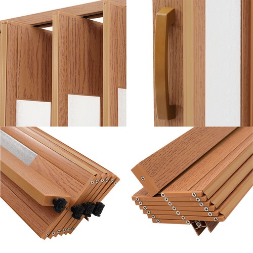 Folding Door PVC Internal Door- Sliding Concertina Accordion Panel Magnetic Dd - Picture 5 of 25