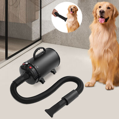 #ad 4 Nozzles Electric Dog Cat Hair Dryer Pet Hair Dryer Pet Drying Machine 2200W $70.14