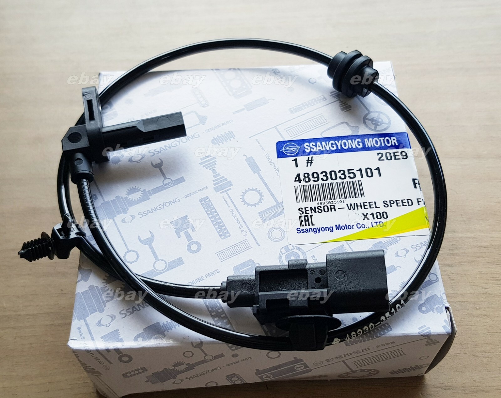 OEM Front ABS Wheel Speed Sensor Right Side Ssangyong Tivoli 2016 