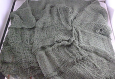 Ghillie Camo Wrap Cover 3D Camouflage Rifle Gun Sniper Paintball Airsoft OD Veil