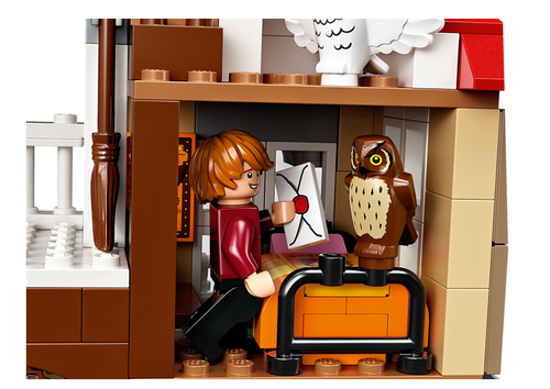 LEGO Harry Potter Attack on the Burrow Ron Weasley Dollhouse Building Set 75980 - Picture 10 of 12
