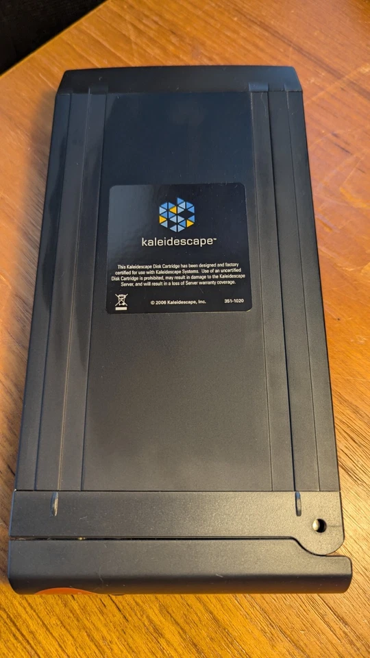 Cartucho de unidad de servidor de películas Kaleidescape 5U Kdisk-750 unidad única Foto 4 de 4