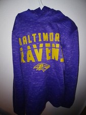 NFL Baltimore Ravens Hoodie Sweatshirt Size Youth X-Snall 4/5